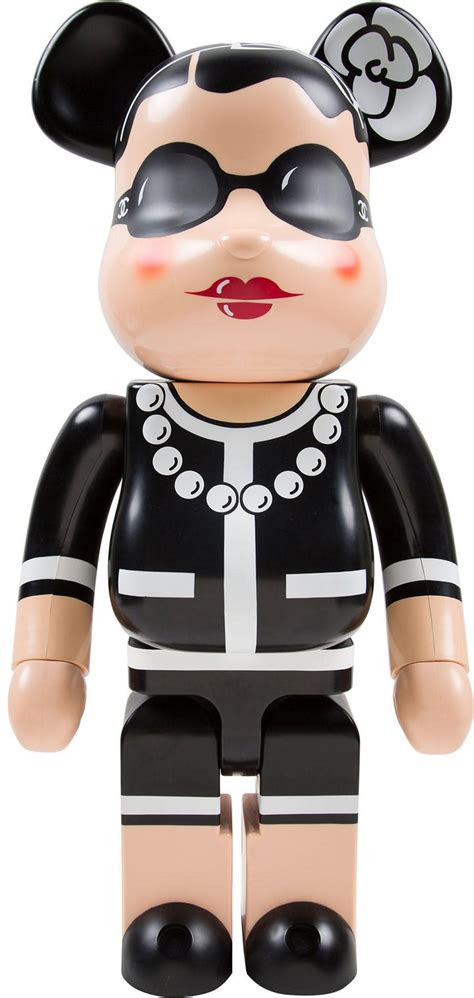 chanel bearbrick 1000|bearbrick coco chanel 1000.